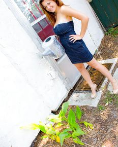 Tessa - Doing a Little Gardening