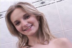 Dana is taking shower - amateur set #045 by 18andbusty.com