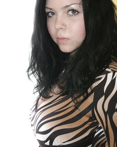 Deborah in tiger dress - amateur set #063 by 18andbusty.com