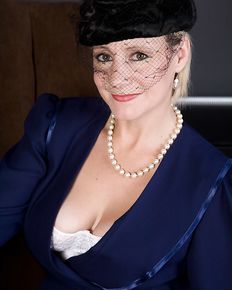 Tiffany's extra blue suit