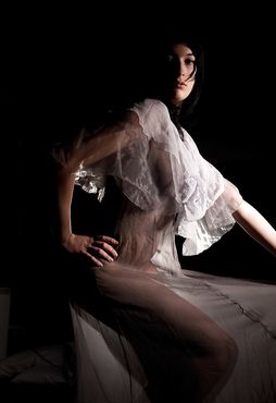 Sexy wife Stacey posing in negligee