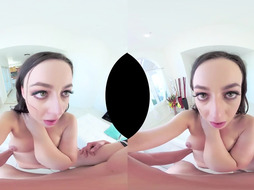 VRHUSH Whitney Wright rails a pink cigar in VR