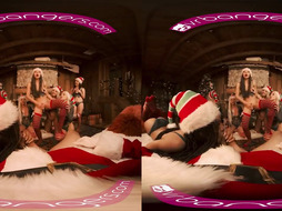 Christmas Fuck-Fest With Abella Danger And Her 7 Splendid Elves VR Pornography