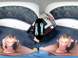 Fuck-A-Thon Education Instructed To College Girl In VR