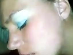 Penis lovin’ dame is providing a head to a random man and luving it a pile