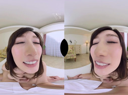 Buxomy Chinese Julia Very First Hardrcore VR Gig