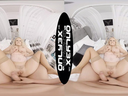 Huge Fun Bags Blond Angel Wicky Heavenly Lovemaking In VR