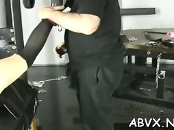 Bare girlfriend is railing her favourite bang-out implement