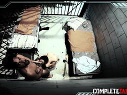 Imprisoned teenager on cam deepthroats and rails