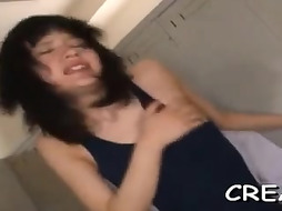 Insane asian girlfriend gets plumbed meticulously