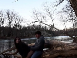 Sweetheart Railing Man Sausage In National Park