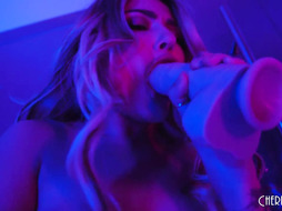 VIRGIN PIMPS - Adria Rae Is A Real Funbags Super Hot Blond Who Chats Filthy Before Fapping