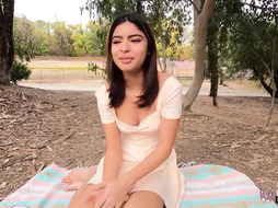 Hardly legitimate, nubile black-haired is juggling up and down while romping a man she loves