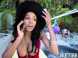 Engaging anya ivy deep throating like a princess