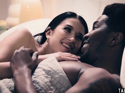 Married multiracial duo with wifey Alex Coal attempting to get preggo (Thick Black)