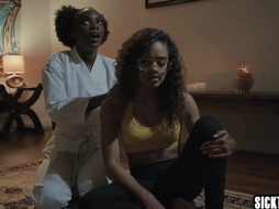 Wild ebony g/g luved a raunchy frigging by a abnormal black honey (Ana Foxxx, Scarlit Occasion)