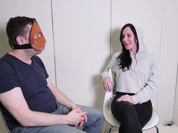 Kinky bdsm whore sucking dick