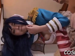 Meat bazooka inhaling act by frisky idol satomi nagase