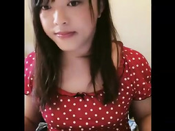 Naughty brown-haired plus-size is using a yam-sized cucumber instead of a hook-up plaything, while tugging