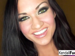 PUBA - THE PORNOGRAPHIC STAR NETWORK - Spectacular Brown-Haired Massages Her Taut Raw Labia