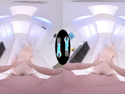 WETVR Greased Up Platinum-Blonde Drilled In VR Pornography (Jessie Saint)