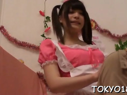 Engaging female gets wild gobbling