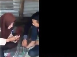 Indonesian-ngintip Jilbaber Grepe Dan Ciuman