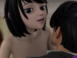 Stepdaughter Rides Dad - 3D Hentai Sex