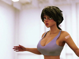 Anime Ebony Hotties Locker Room Fucking