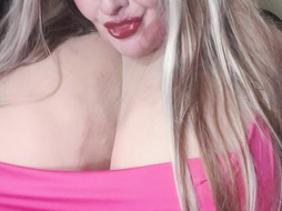 Susi showing huge boobs in red dress