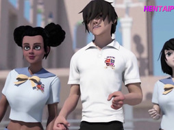 CRAZY Uncensored 3D Hentai Students School Sex