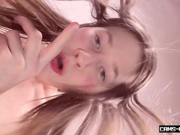 Amateur fuck and deepthroat in parents home