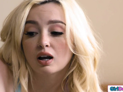 Stepmom fingers till homeworks finished