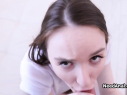 Deep anal rimming and fucking