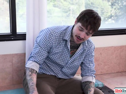 I cant ass fuck my wifes busty trans bff