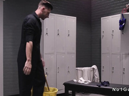 Football palyer and custodian gay anal sex