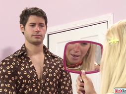 Ts Aubrey Kate needs balls on her face