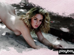 Adorable babe exposes her perfect boobs