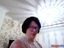 Big titty brit toying her pussy