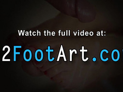 Horny redhead jerking cock