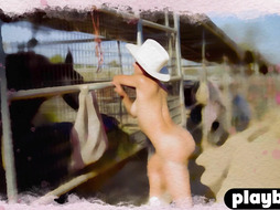 Beautiful big tits teen shows curvy body