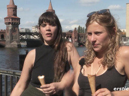 Ersties - Hot Lesbian Friends Have Fun While Making a Bath