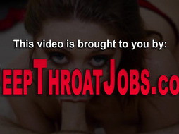 Sexy eyes gives POV bj close up and gets wam