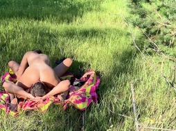 Russian Beauty Sexy Tits Tanlines Real Sex Picnic