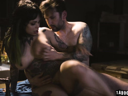 XWife Karen fucked hard by the man in mask