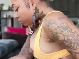 Thick Ebony Fucks BBC