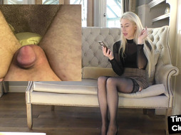 SPH solo dom babe insults small cocks in dirty talking video