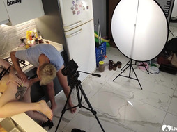 Photoshoot turned into me fucking the model