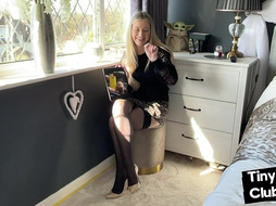 Solo SPH femina talks humiliative to pathetic small dickies