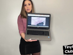 SPH amateur solo dom humiliates incels with nothing in pants